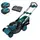 Аккумуляторная самоходная газонокосилка PROFI-TEC EasyMow 51 Pro (2×PT2080EP (8.0 Ач), зарядное устройство)
