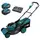 Аккумуляторная газонокосилка PROFI-TEC EcoCut 51 Pro (2×PT2080EP (8.0 Ач), зарядное устройство)