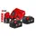 Енергокомплект Li-Ion MILWAUKEE, M18 NRG-502 (зарядний пристрій M12-18 FC, 2 акумулятори М18 В5 5Аг) + подарунок акумулятор M12