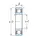 Підшипник 6020 2RS JTEKT (Koyo)