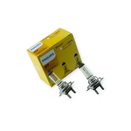 Лампа H7 12V 55 W PHILIPS Premium+30% PHILIPS 12972PRC2