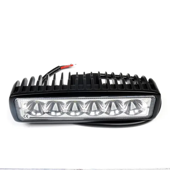 Фара світлодіодна плоска 6 LED 18Вт L0097S, фотография 2