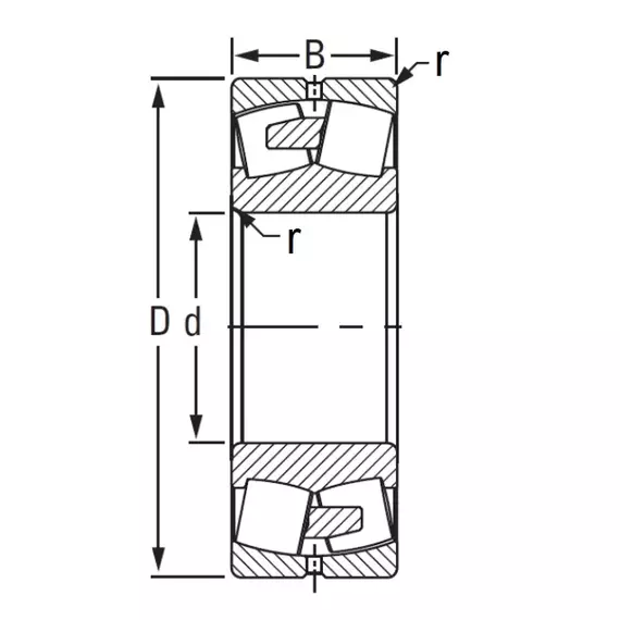 Підшипник 23156 КEMBW898С4 Timken