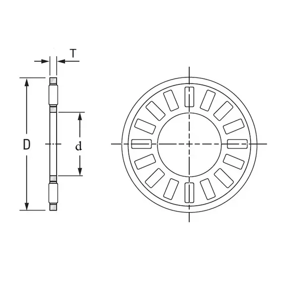 Підшипник NTA 1625 JTEKT (Koyo)