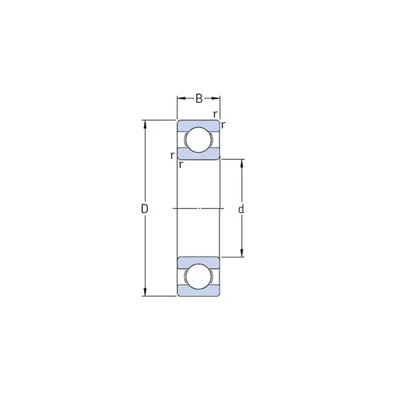 Підшипник 626 SKF
