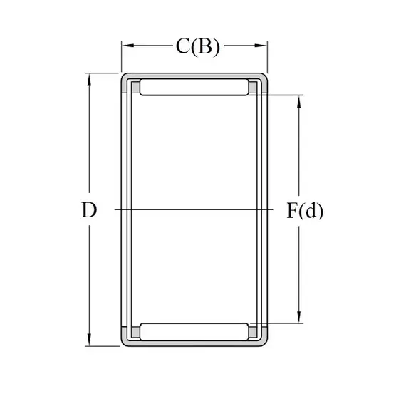 Підшипник HK 5025 PTI