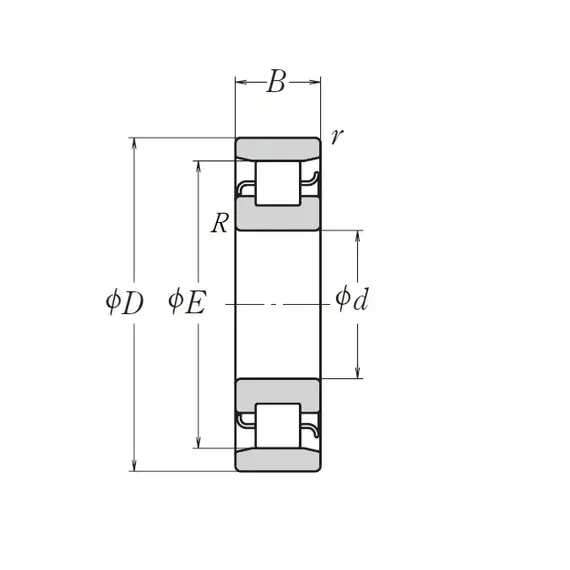 Подшипник N 306 ET NSK