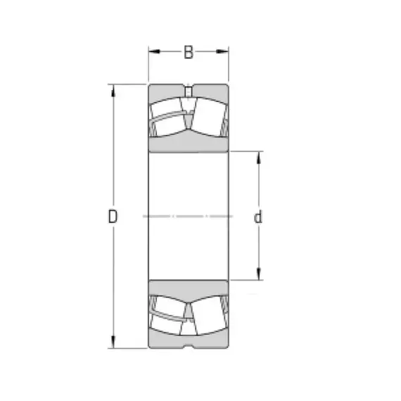 Підшипник 53508 H (22208 CW33) CT