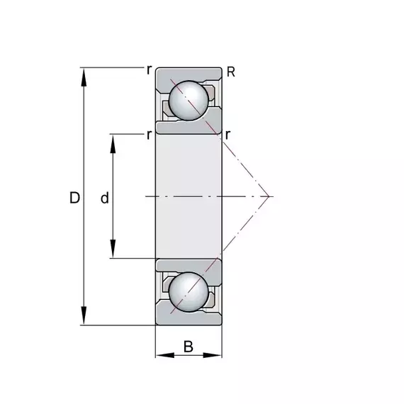 Подшипник 7416 BMPUA FAG
