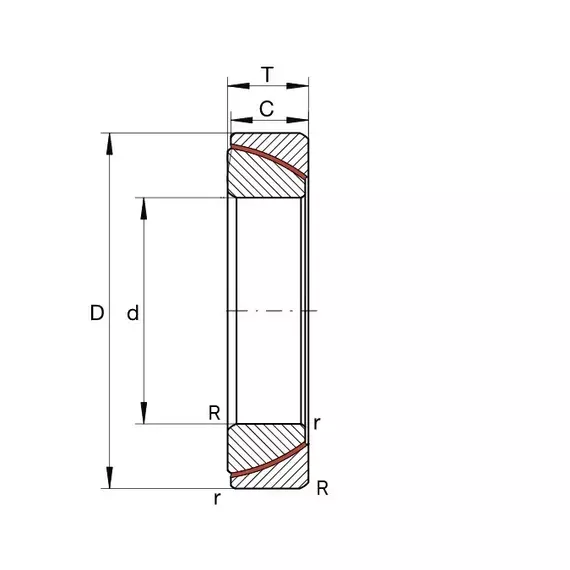 Подшипник GE 60 SWA INA