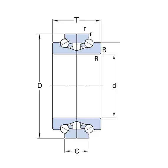 Подшипник BTW 95 CTN9/SP SKF