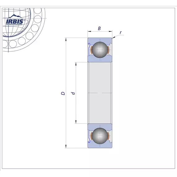 Підшипник 6016 Z C4 Timken