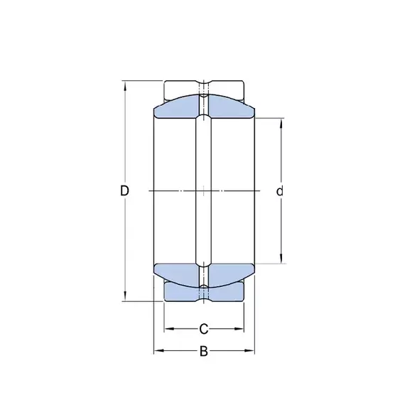 Подшипник GE 35 ES 2RS ZKL