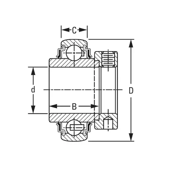 Подшипник 1103 KRRB Timken