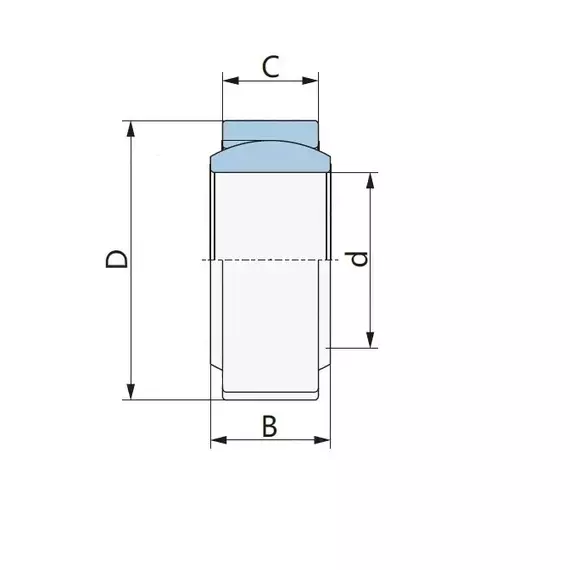 Підшипник 12 (GE 12 ES) CT