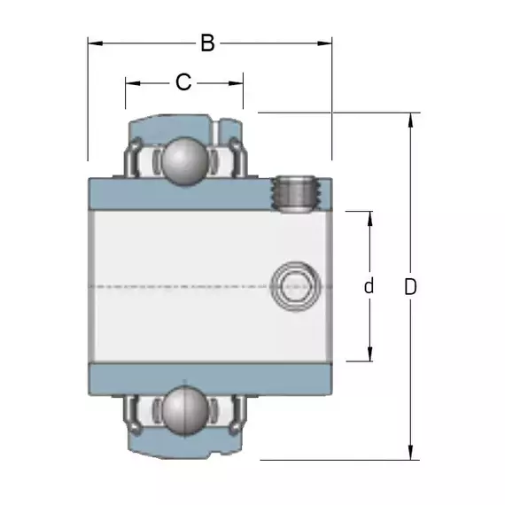 Підшипник UC 209-28 Timken