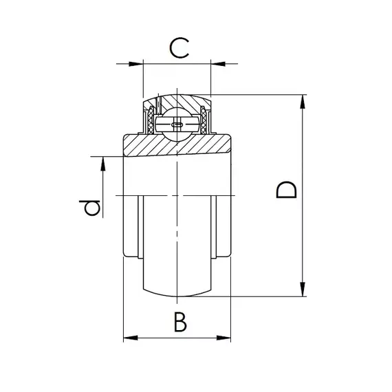 Подшипник UK 211 Timken