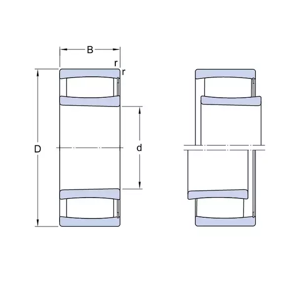 Підшипник C 4026 K30V SKF
