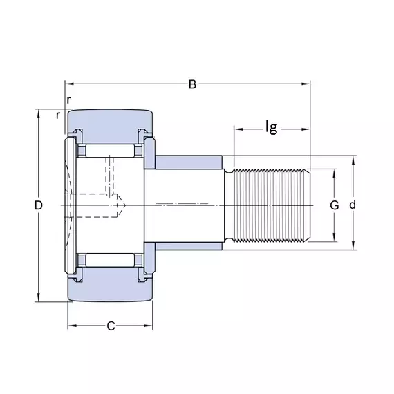 Підшипник KRE 32 PPA SKF