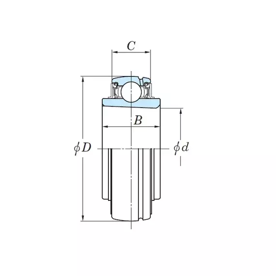 Подшипник UK 206 Timken
