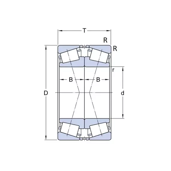 Підшипник 31322 X/DF SKF