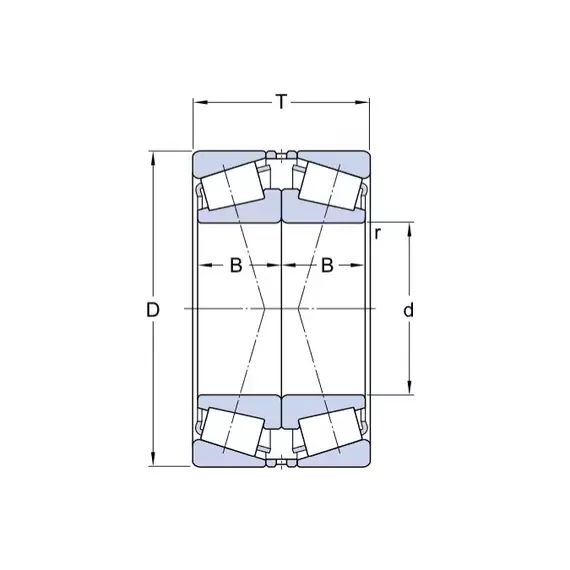 Підшипник 32322DF-90KA1 Timken