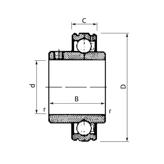Підшипник 1040-40 GHLT NSK