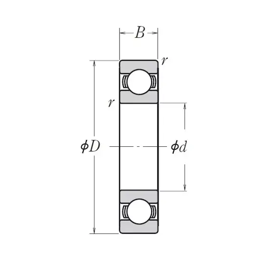 Підшипник 6218 CM NSK