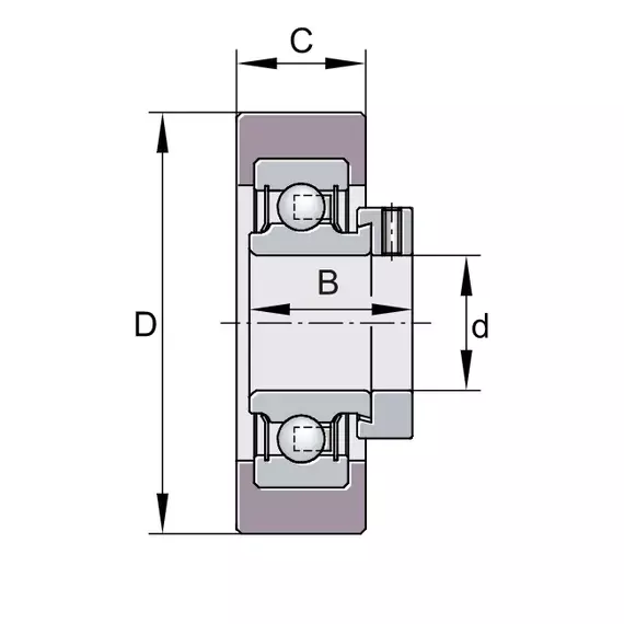 Підшипник RCSMB 25/65-XL-FA106 INA