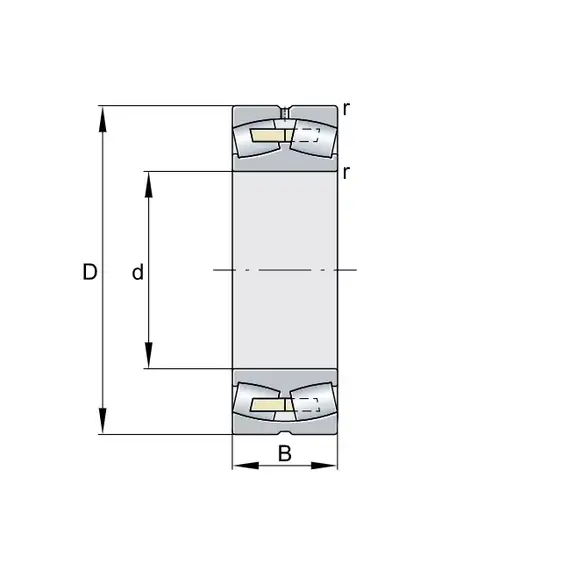 Подшипник 23164 E1A MB1 FAG