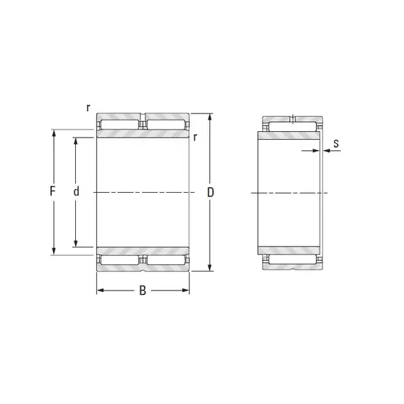Підшипник NAO 50x68x40 JTEKT (Koyo)
