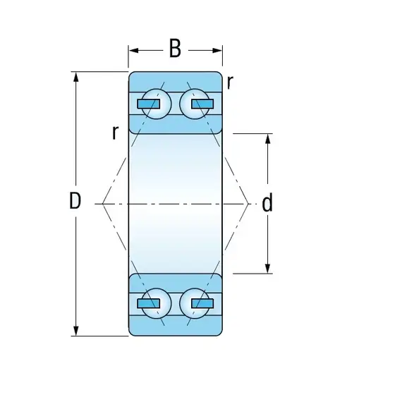 Підшипник 3212 E KINEX