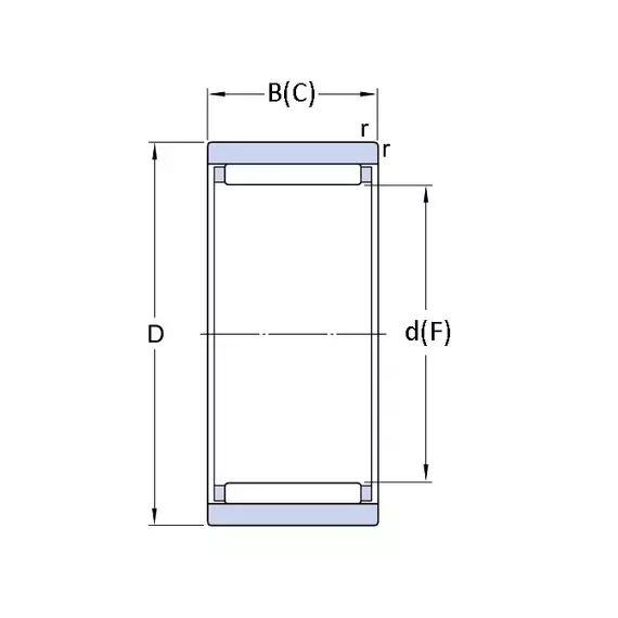 Підшипник RNAO 10x17x10 JTEKT (Koyo)