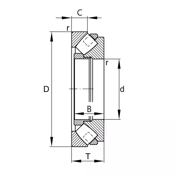 Подшипник 29488 E1-XL-MB FAG
