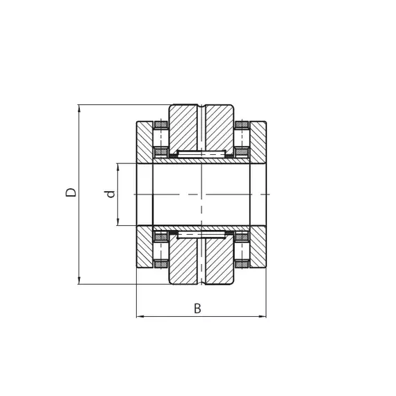 Подшипник 4-504708 Е СПЗ-4