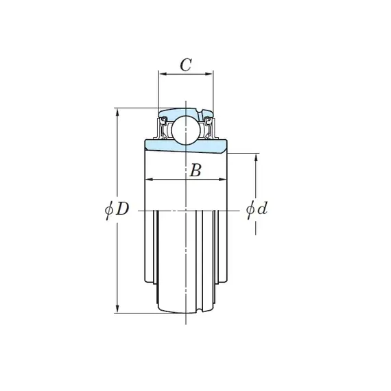 Підшипник UK 209 Timken