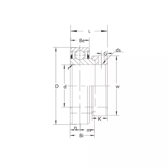 Підшипник FHR 205-16 PEER
