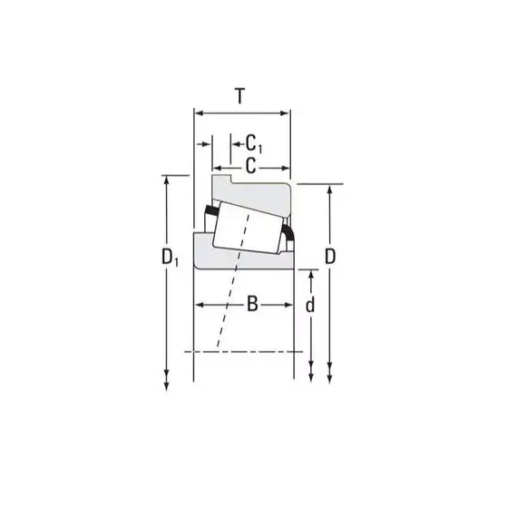 Подшипник NP326808/NP806712 Timken
