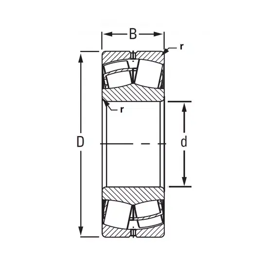 Підшипник 23080 EJW507C08 Timken