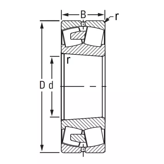 Подшипник 23040 KEMW33 Timken