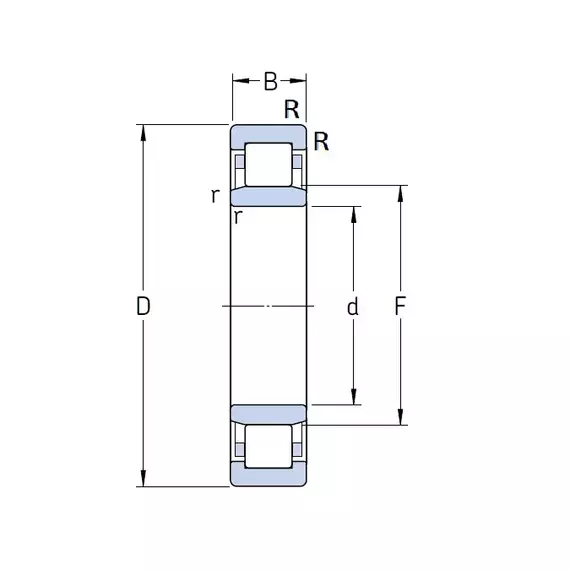 Подшипник NU 330 EMA Timken