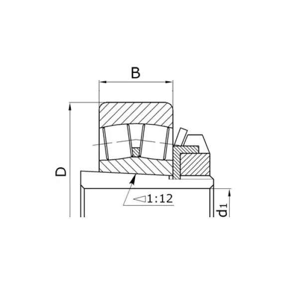 Подшипник 13632 Н (22336 КМBW33 + Н2336) CT