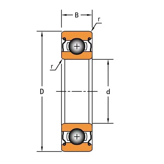 Подшипник 203 NPP9 Timken