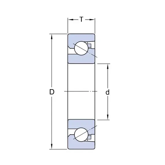 Підшипник BSD 2562 CGA SKF