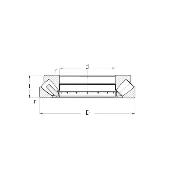 Подшипник 8110 (51110 NF) ZKL
