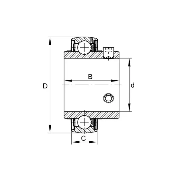 Подшипник UC 212-39 FAG