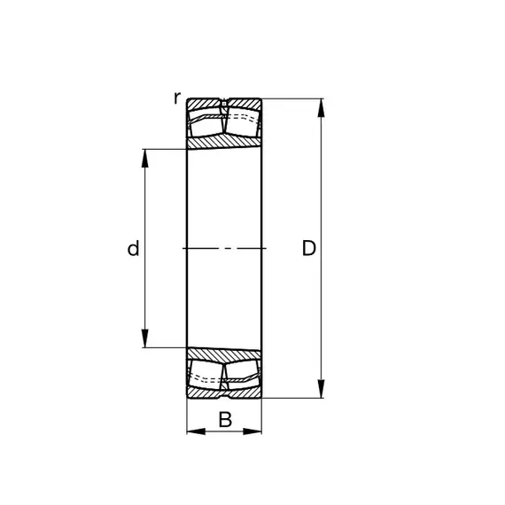 Подшипник 22222 E1-XL-K FAG
