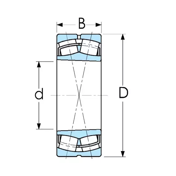 Підшипник 153610 H (22310KW33) NTE
