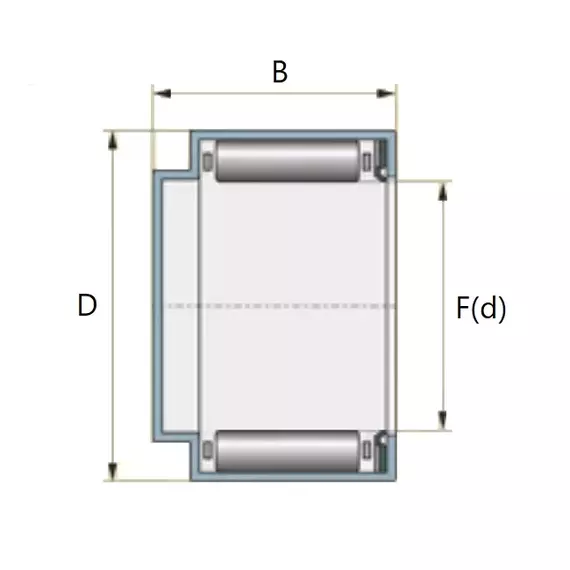 Подшипник F 220469.BCH INA