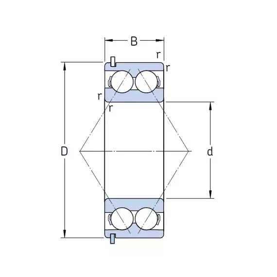 Підшипник 5305 ANR SKF